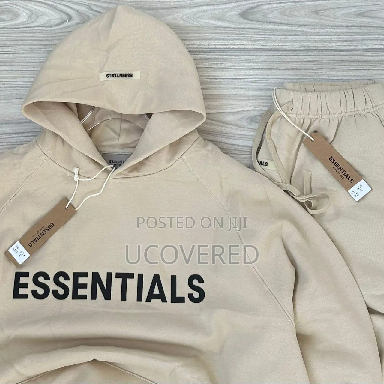 Essentials Pullover Hoodie + Joggers Unisex Cotton Hoodies