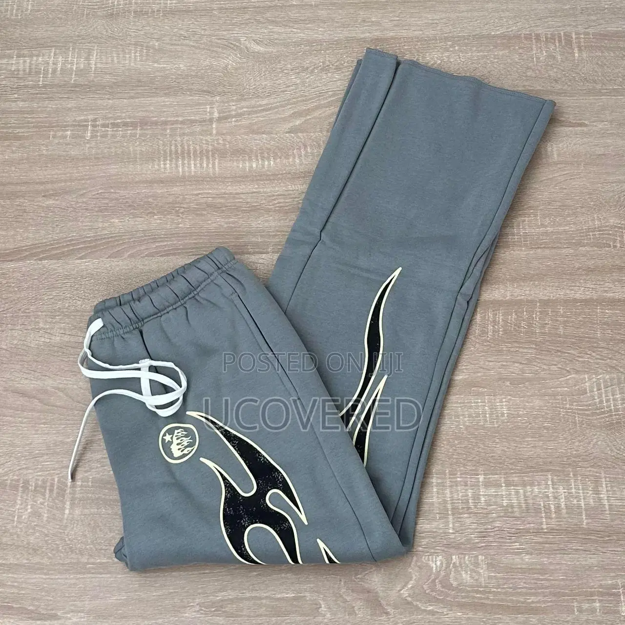 Heavy Casual Loose Fit Wide Leg Breathable Pants Joggers