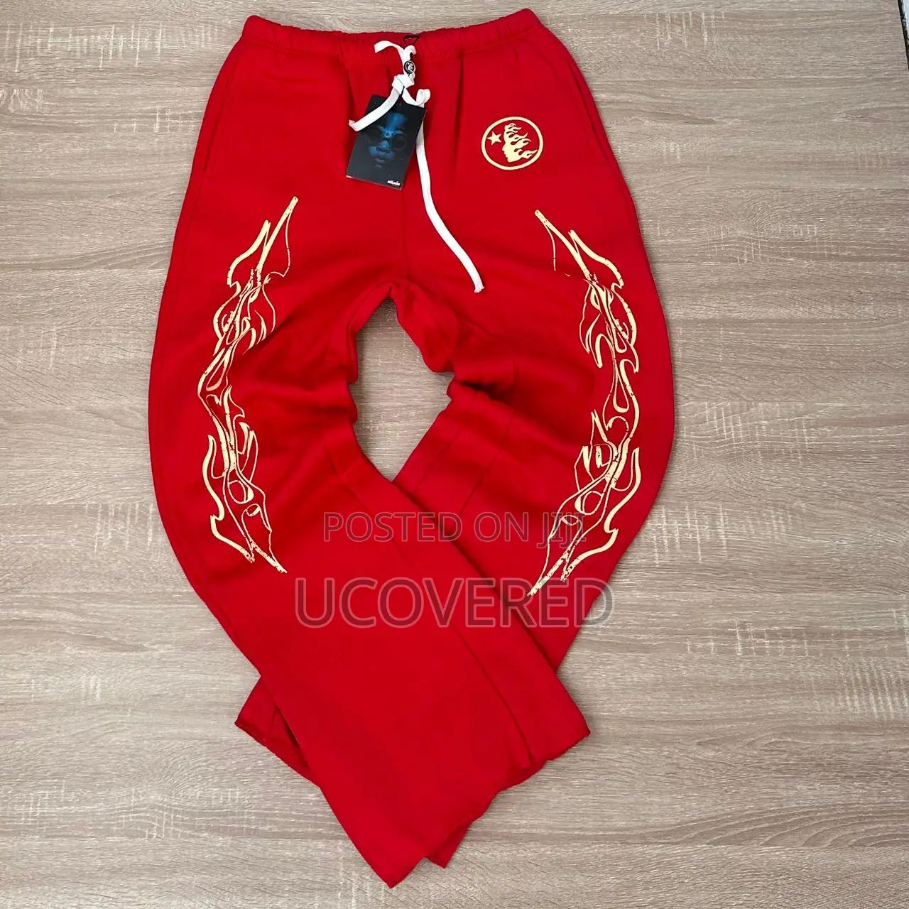 Heavy Casual Loose Fit Wide Leg Breathable Pants Joggers