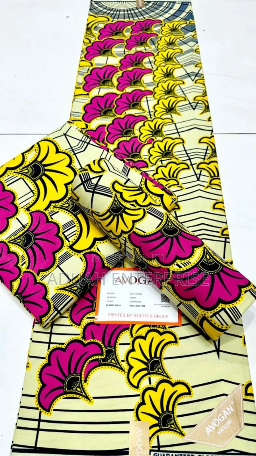 6 Yards African Avogan Clothes