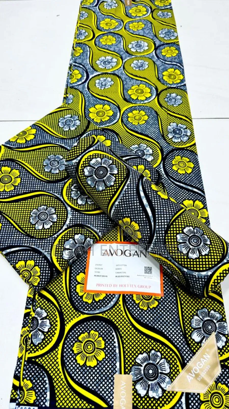 6 Yards African Avogan Clothes