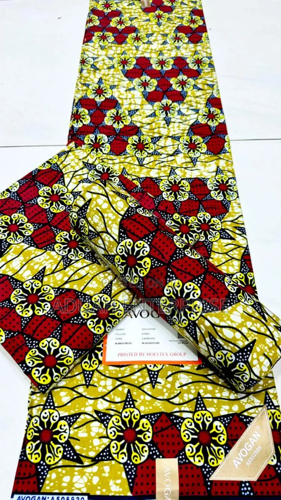 6 Yards African Avogan Clothes