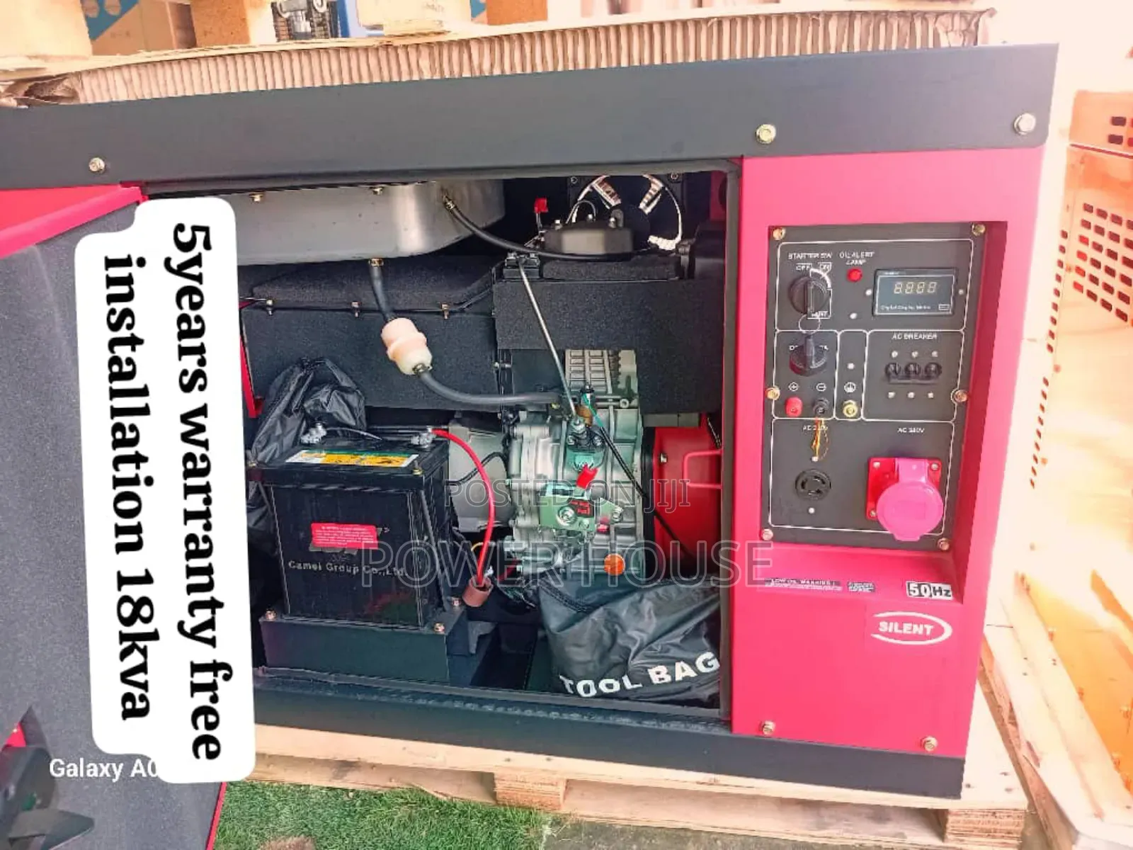 Energetic Tower 18kva Perkins Diesel Generator 18kva