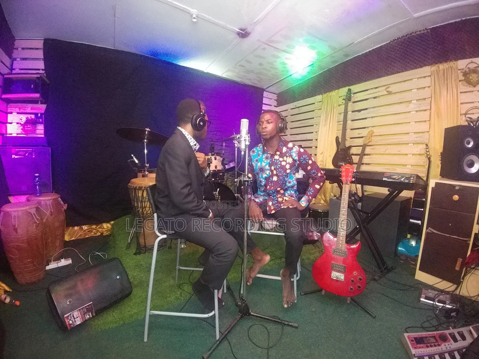 Legato Recording Studio And Rehearsal Sessions