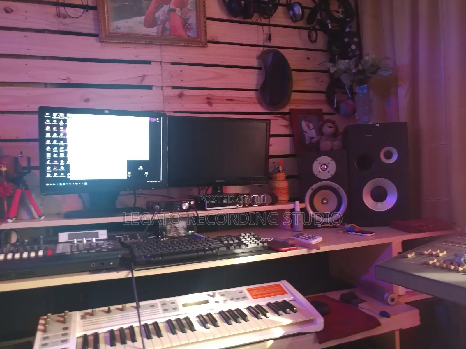 Legato Recording Studio And Rehearsal Sessions