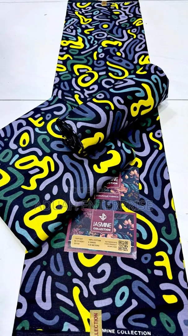 6 Yards African Zenith Fabric