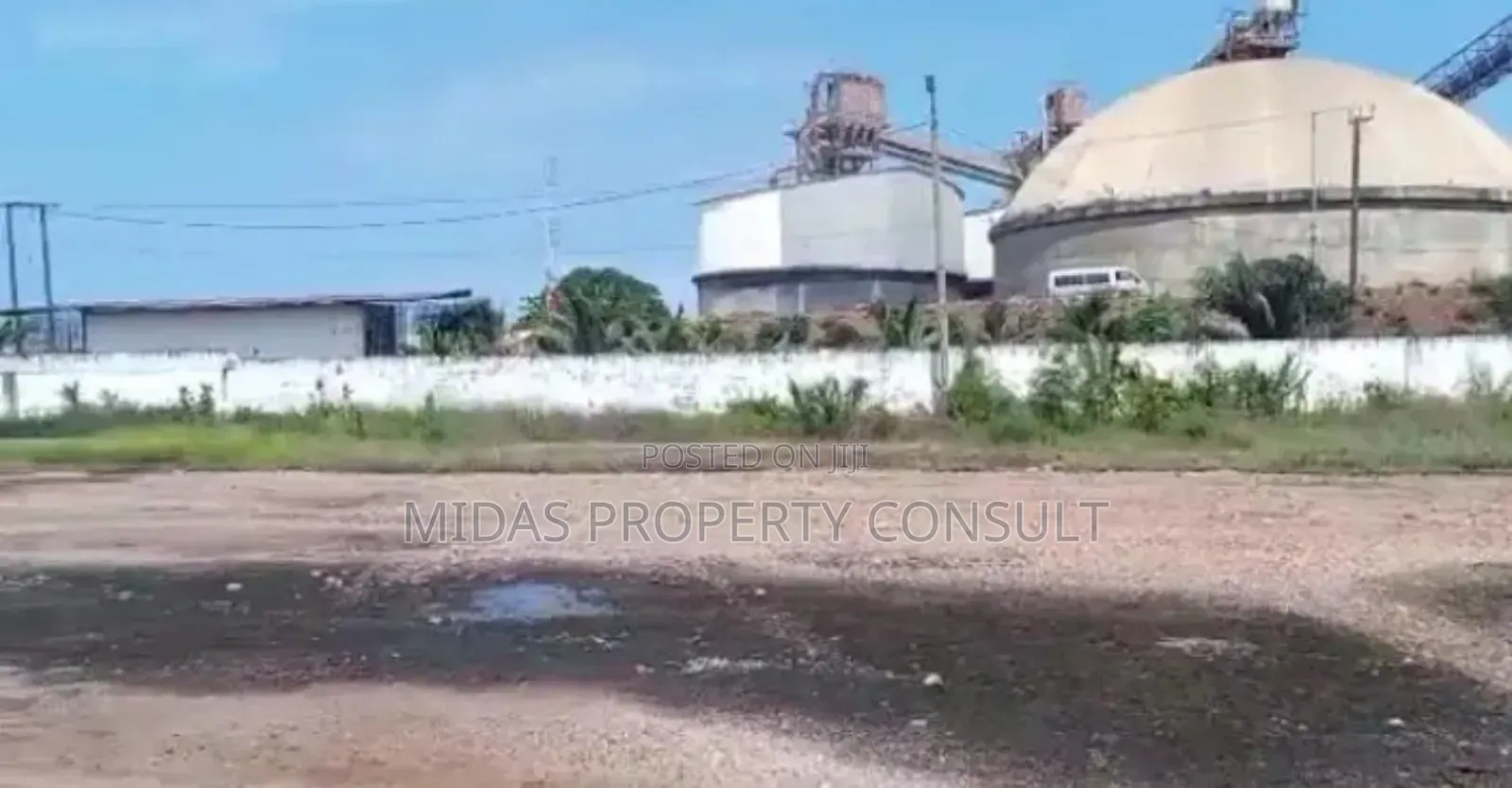 4 Acres Bare Land for Lease / Rent in Tema Harbour Road