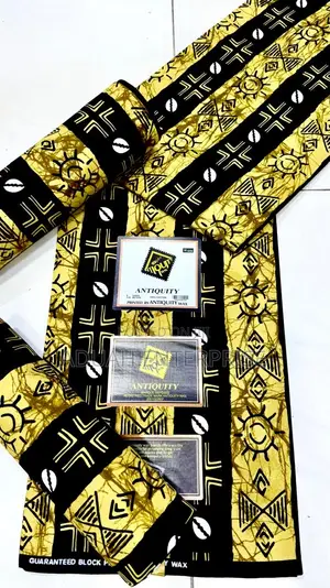 6 Yards African Antiquity Fabre