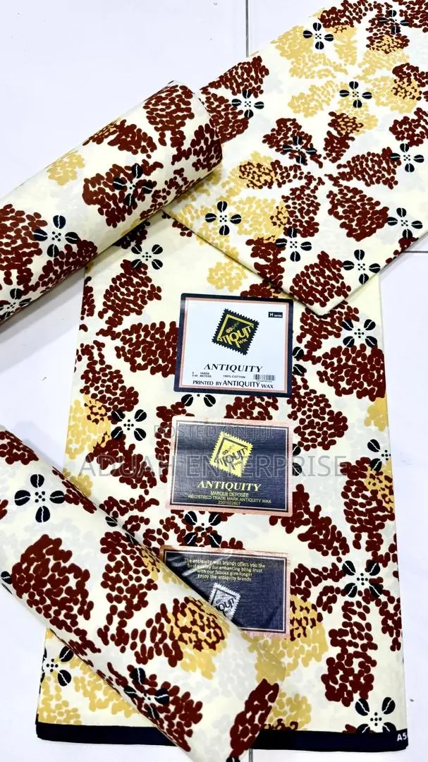 6 Yards African Antiquity Fabre