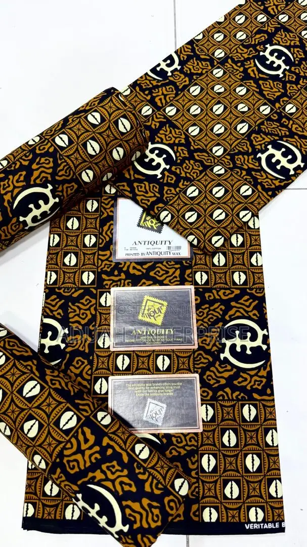 6 Yards African Antiquity Fabre