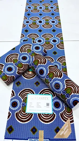 6 Yards African Hollandis Clothes