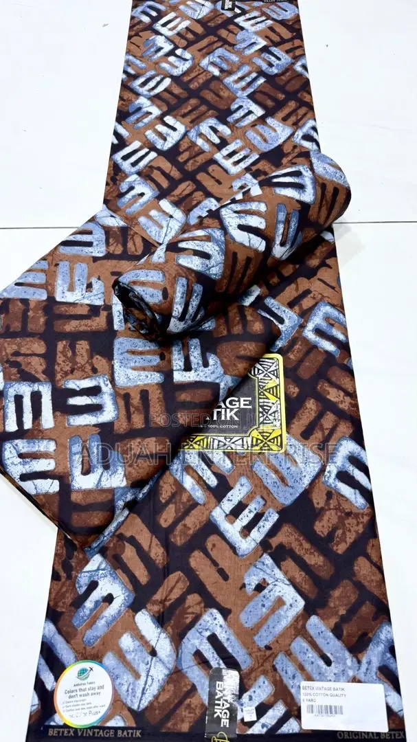 6 Yards African Hollandis Clothes