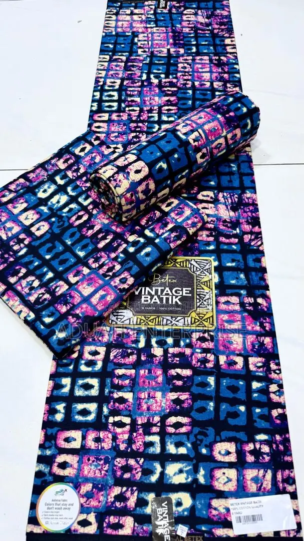6 Yards African Hollandis Clothes