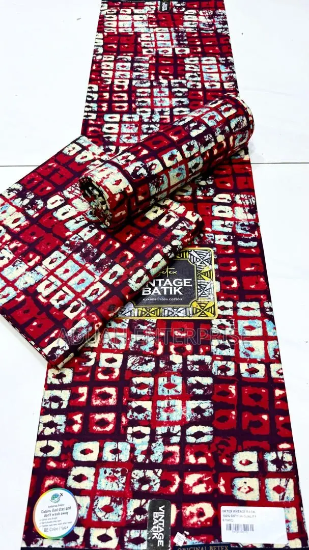6 Yards African Hollandis Clothes