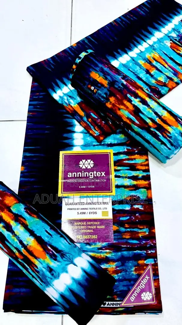 6 Yards African Aninigan Fabric.