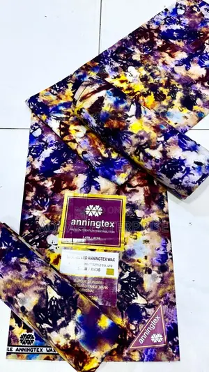 6 Yards African Aninigan Fabric.