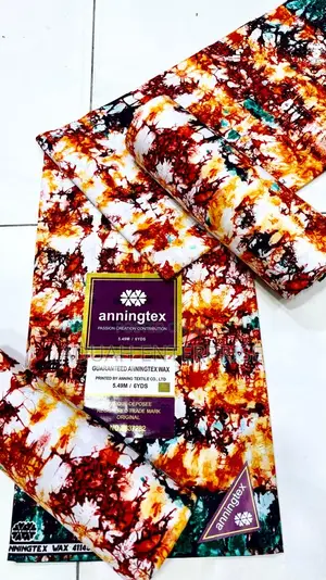 6 Yards African Aninigan Fabric.