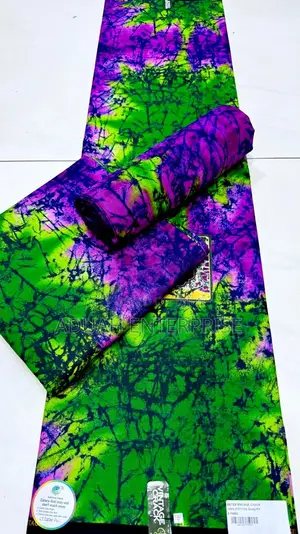 6 Yards African Vintage Fabric.
