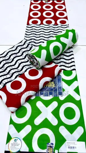 6 Yards African Vintage Fabric.