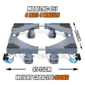 Solid Movable Base for Fridges and Washing Machines