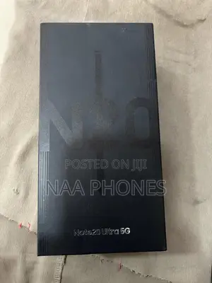 New Samsung Galaxy Note 20 Ultra 5G 128 GB Black