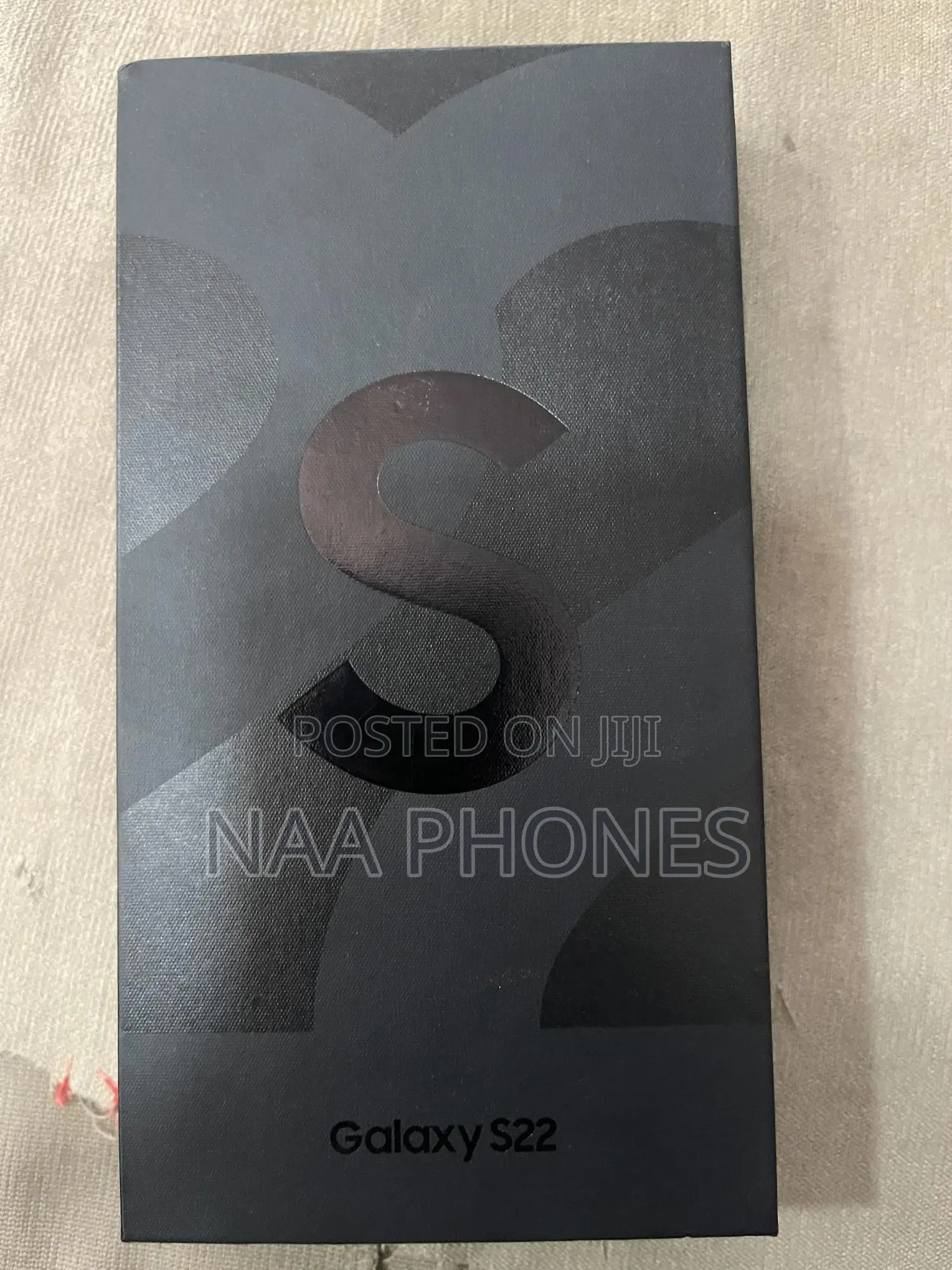 New Samsung Galaxy S22 5G 256 GB Black