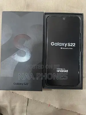 New Samsung Galaxy S22 5G 256 GB Black