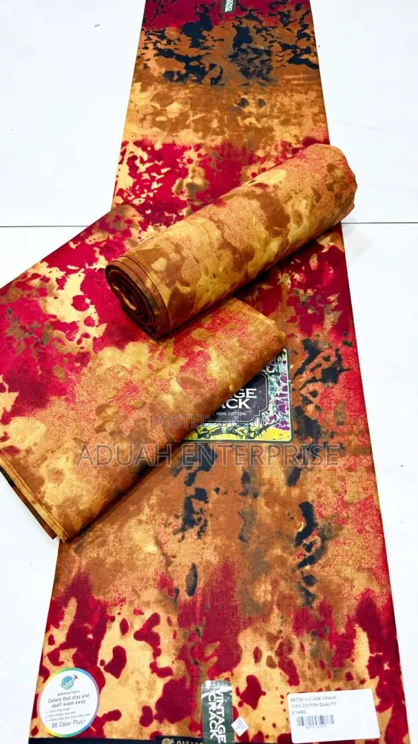 6 Yards Vintage Fabric Material