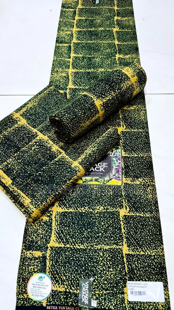 6 Yards Vintage Fabric Material