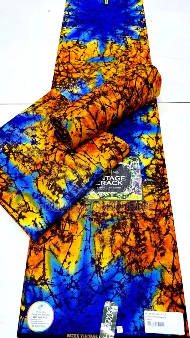 6 Yards Vintage Fabric Material