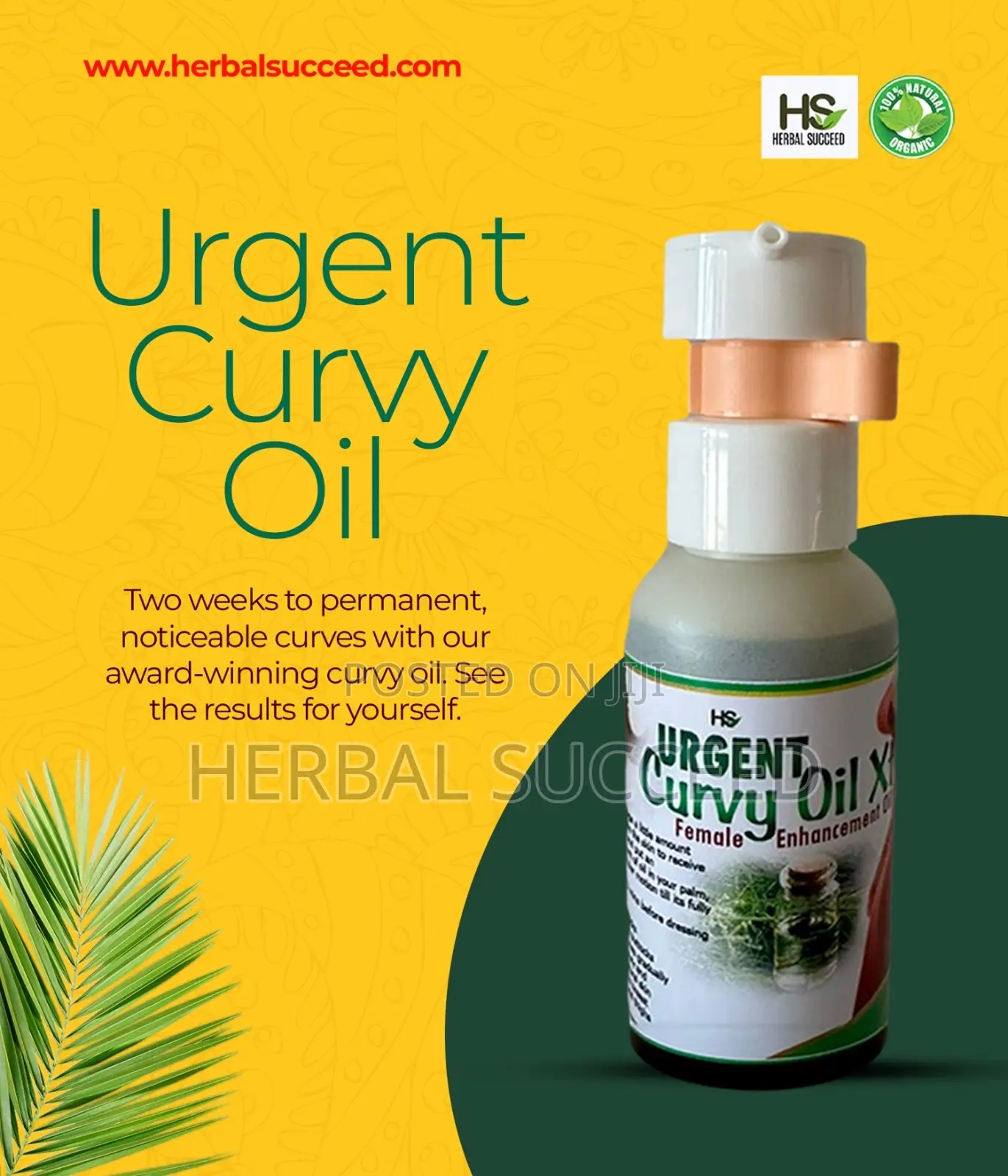 Herbalsucceed Urgent Curvy Oil Extra