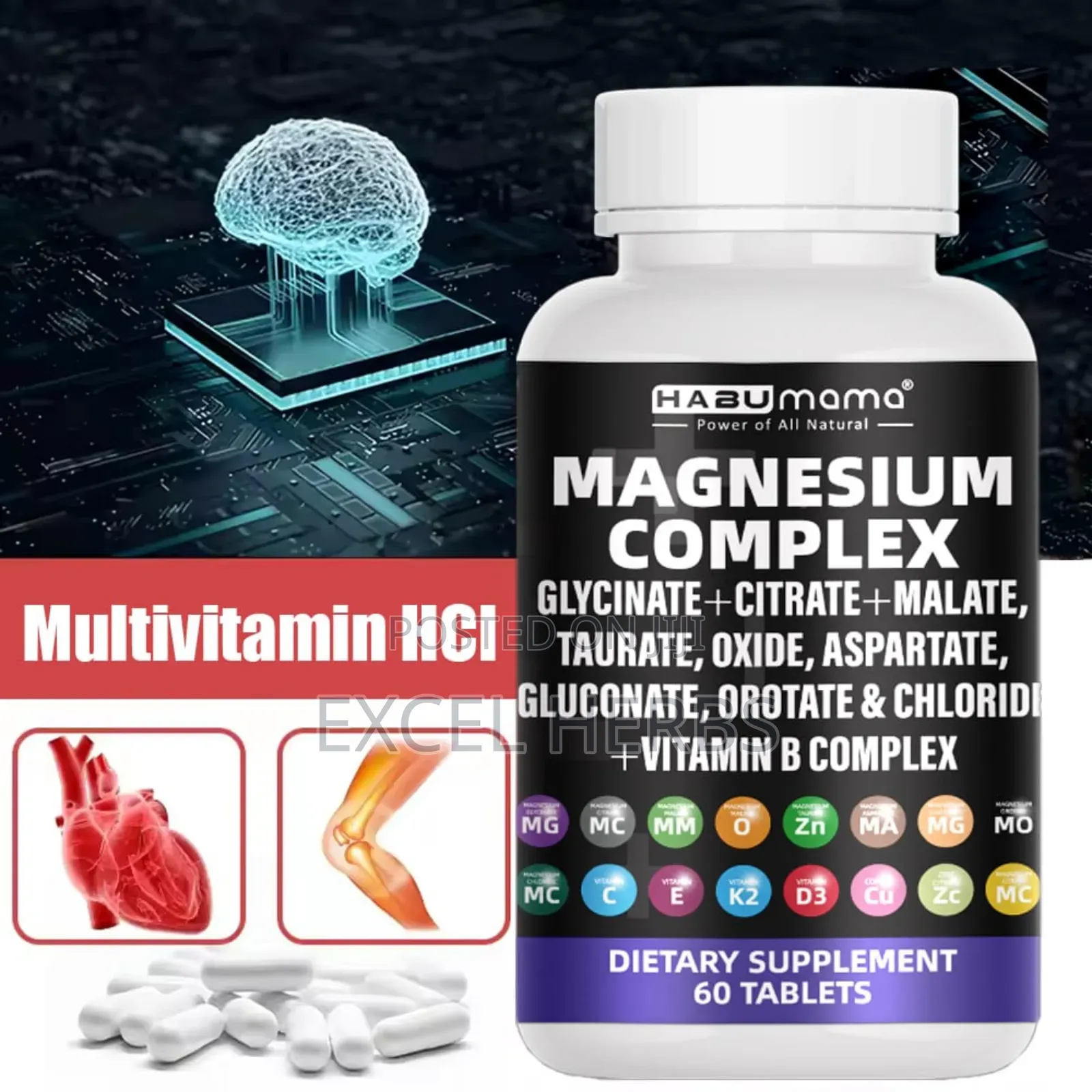 Magnesium Complex and Vitamin B Complex