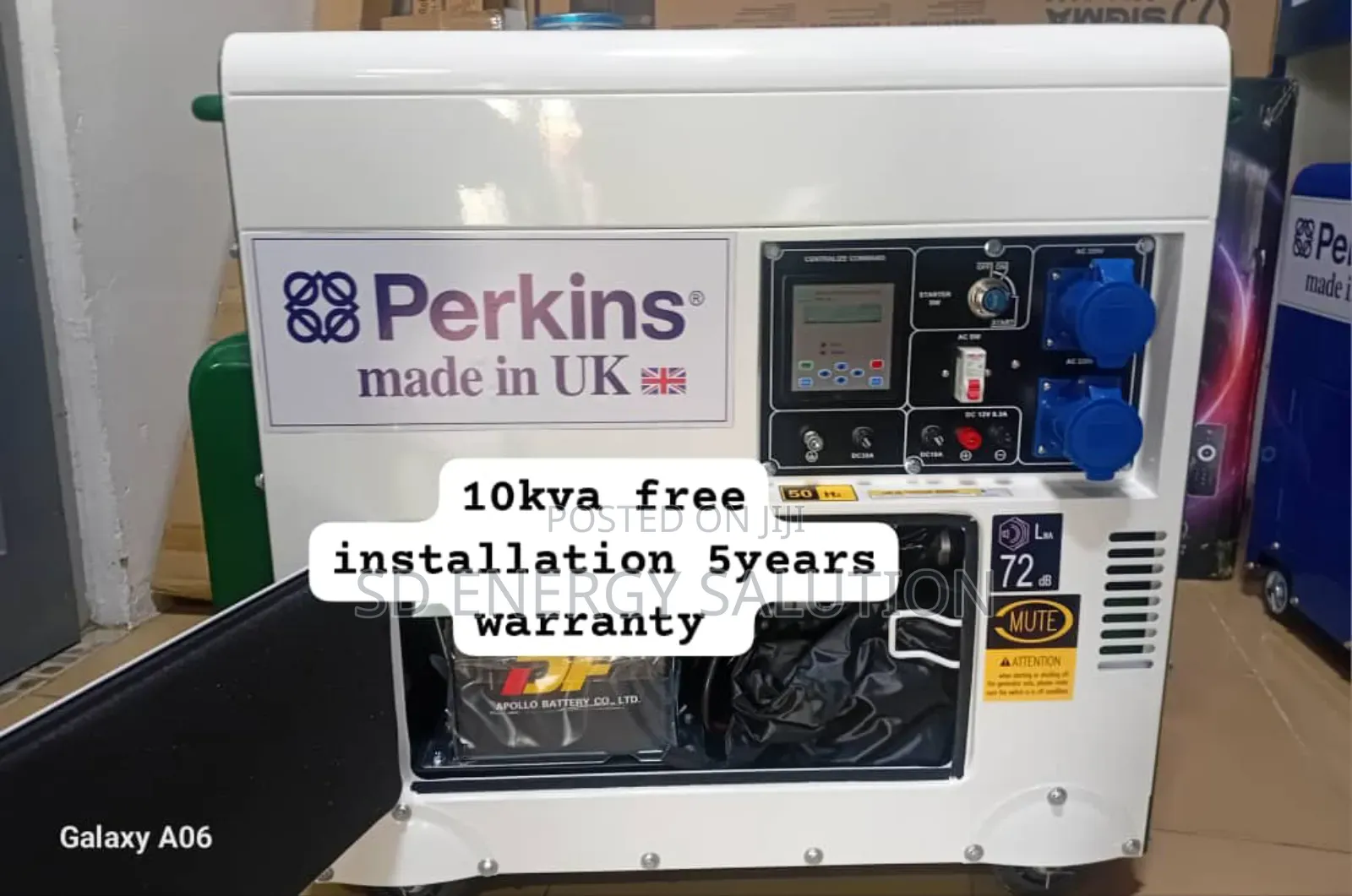Nova Gen Perkins 10kva 13000watts Diesel Generator 10kva