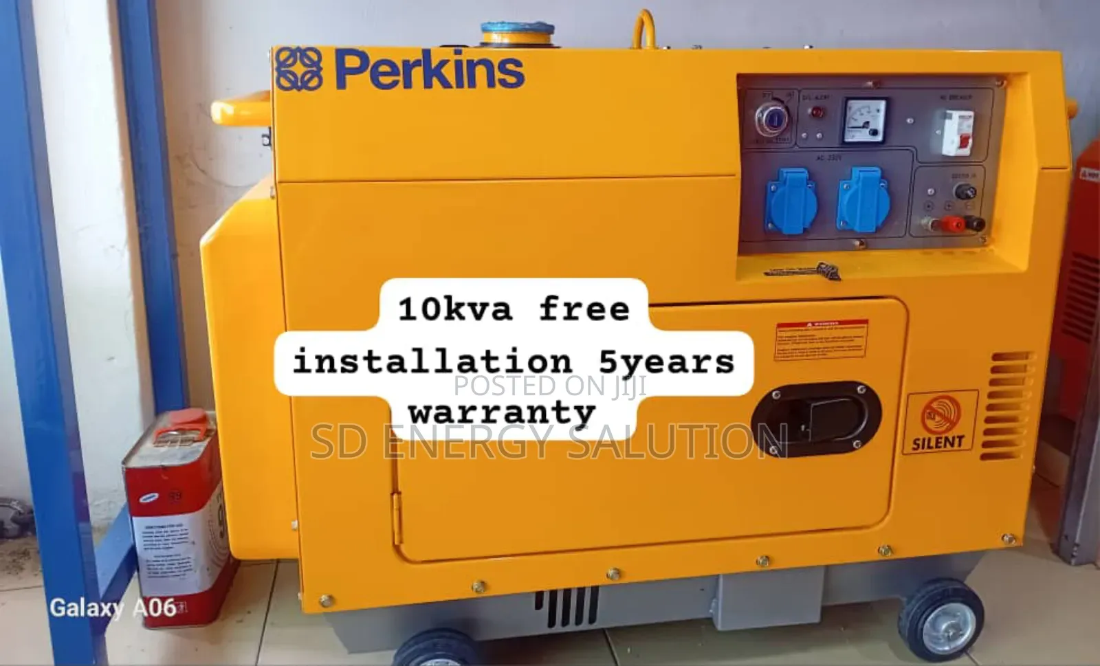 Genx Circuit Perkins 10kva 13000watts Diesel Generator