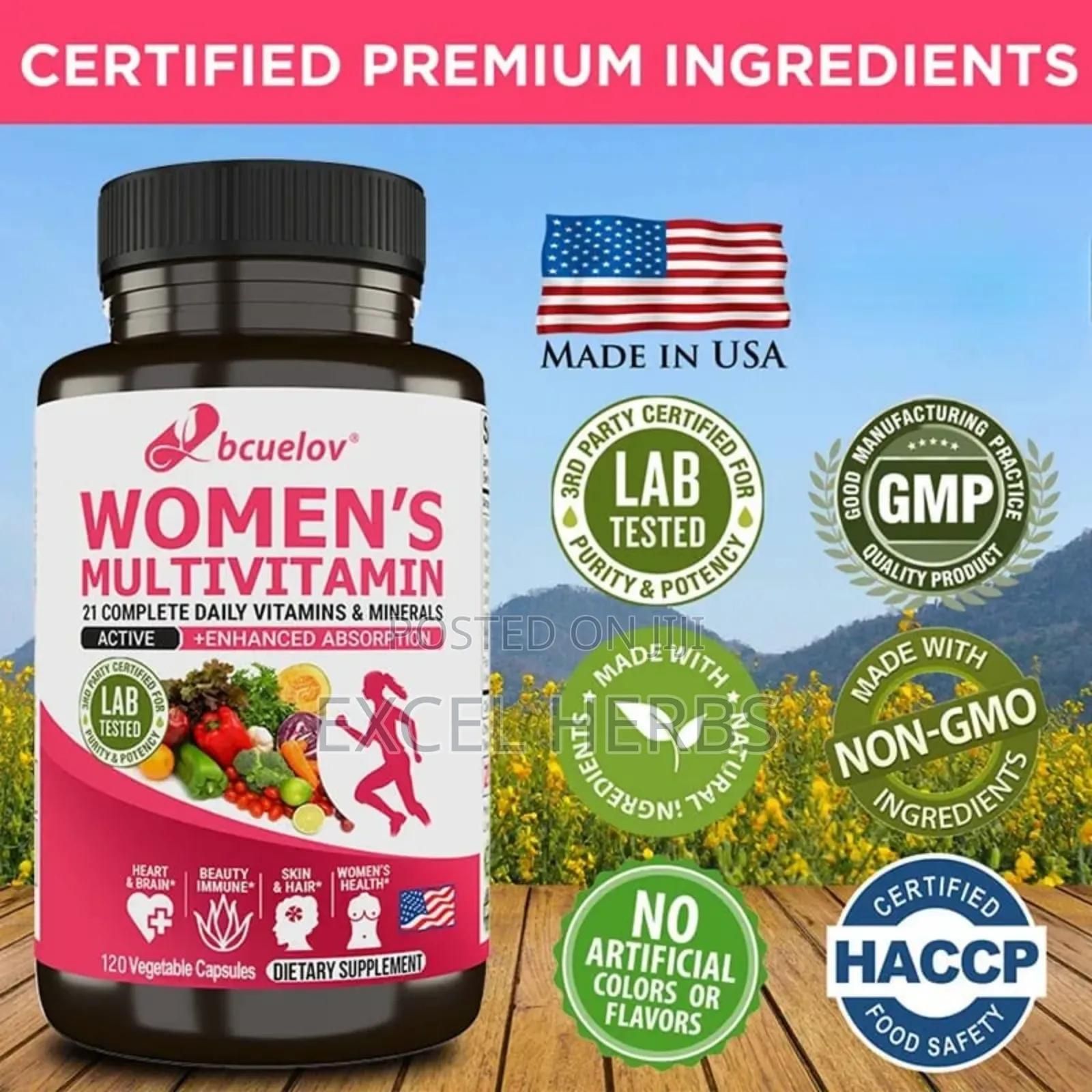 Bcuslov Women's Multivitamin 21comp.Daily