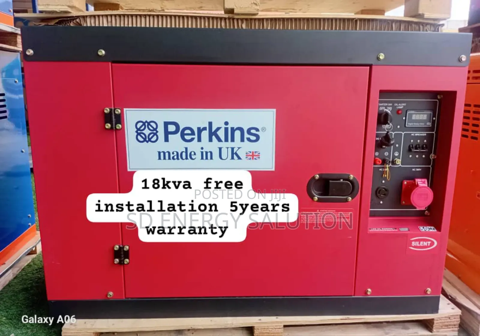 Voltage Vault Perkins 18kva Generator Diesel 18kva Gen