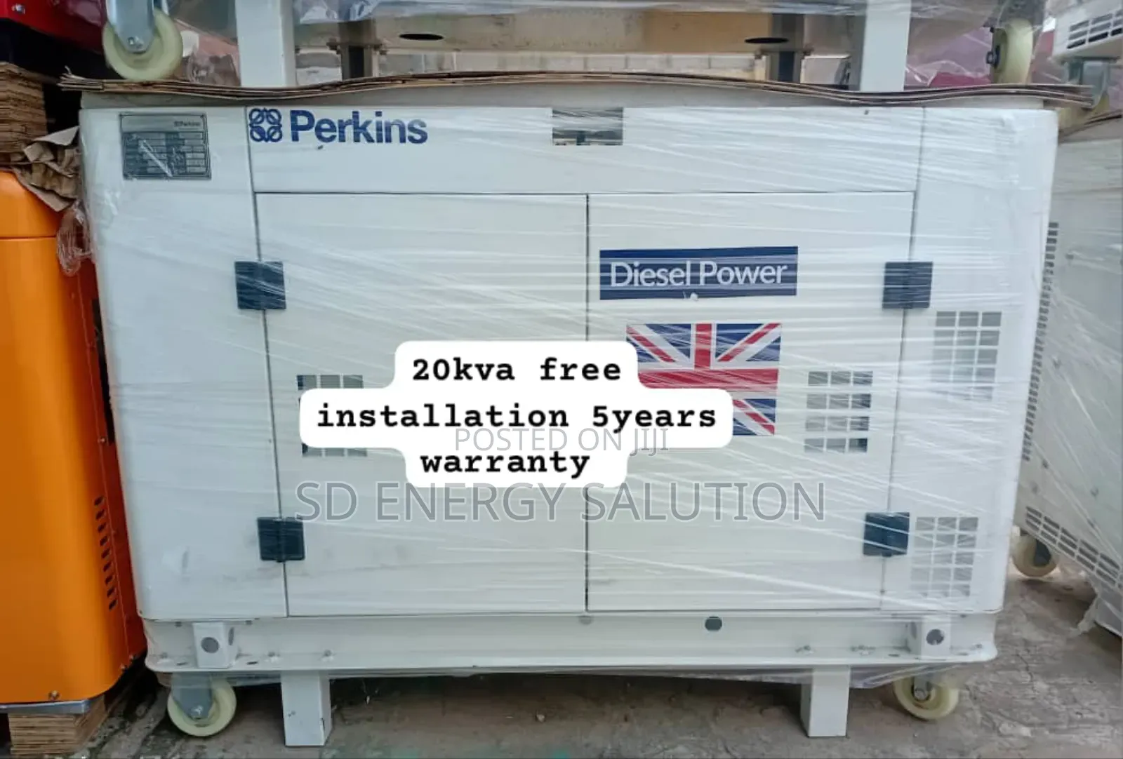 Tech Charge Gen Perkins 20kva Diesel Generator 20kva Perkins