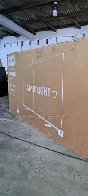 Philips 75" Uhd Smart 3 Sided Ambilight HDR Pus8008/12