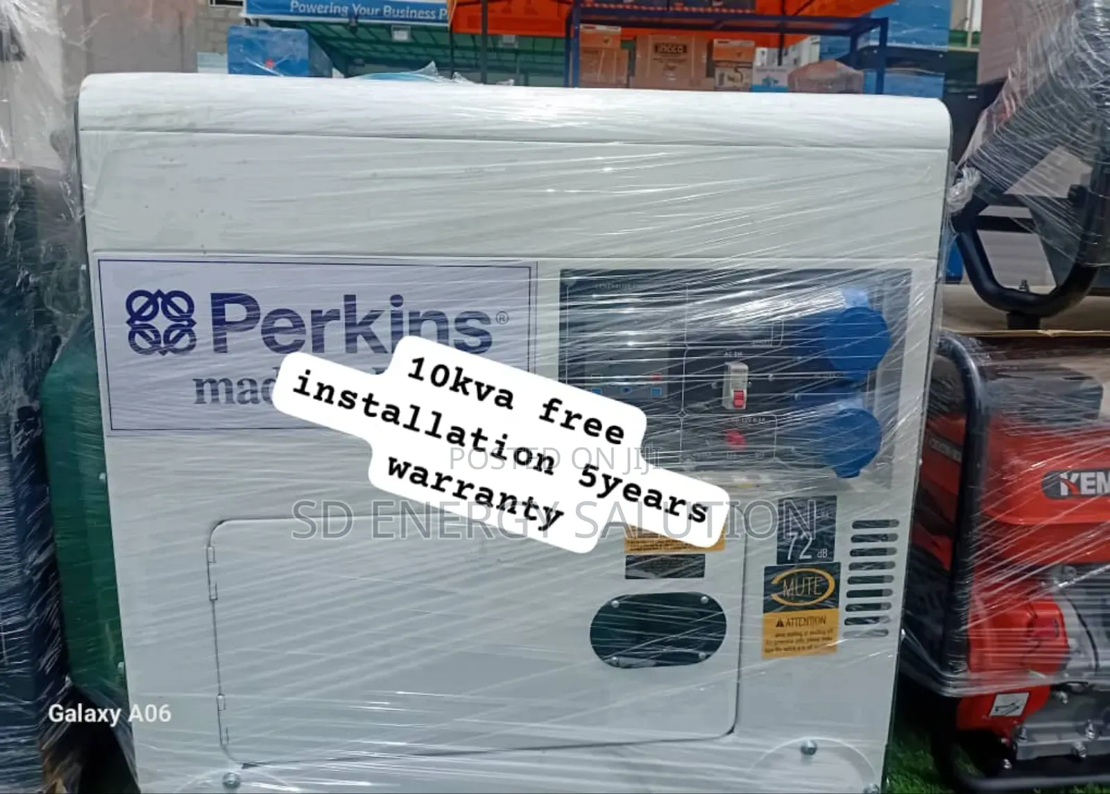 Fire Volt Perkins 10kva 13000wats Diesel Generator 10kva