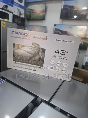 Digital Satellite Nasco Tv 43 Inches Available as Seen