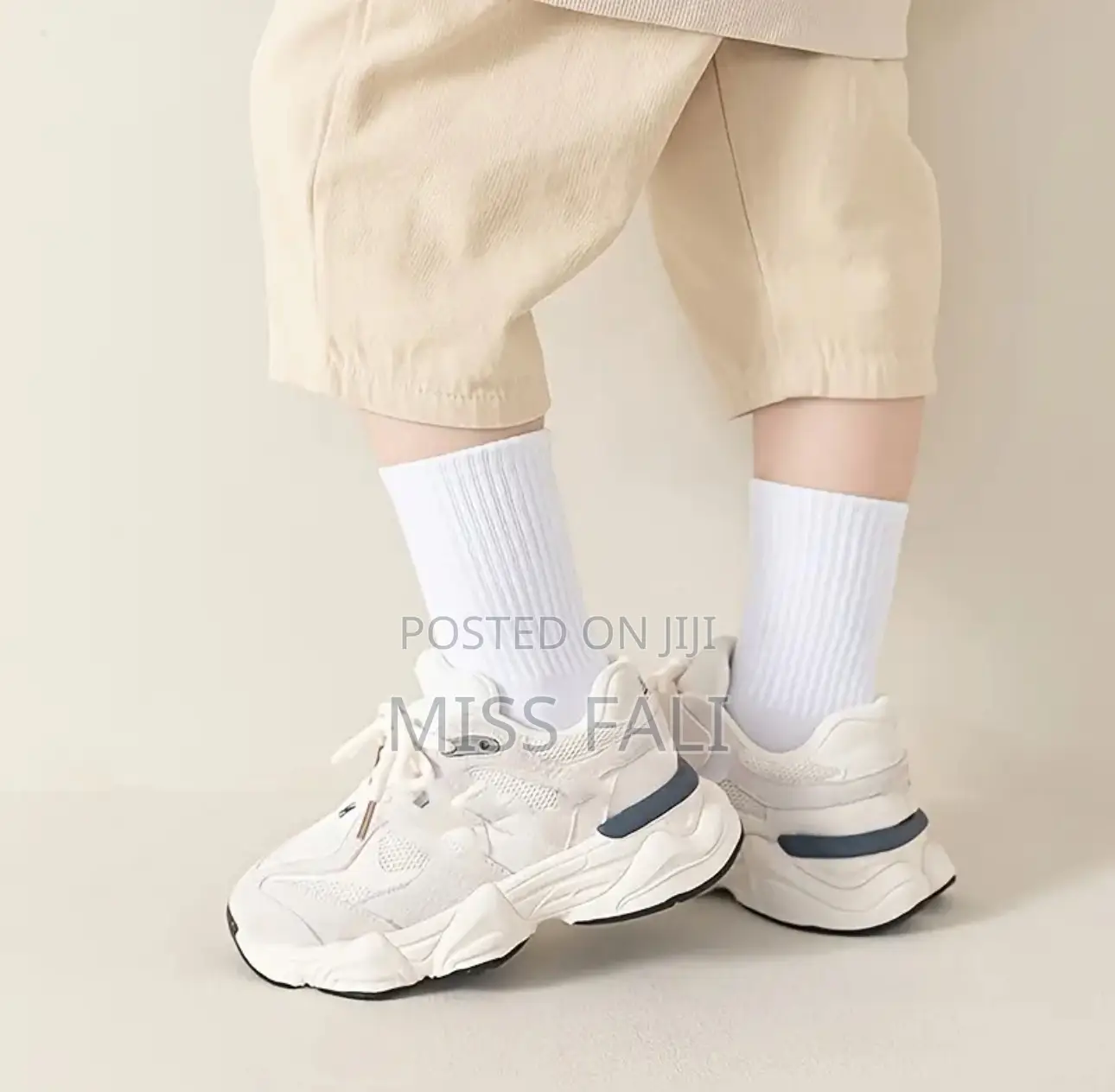 5pcs Cotton Socks. Black Available . 6-8y, 9-12y