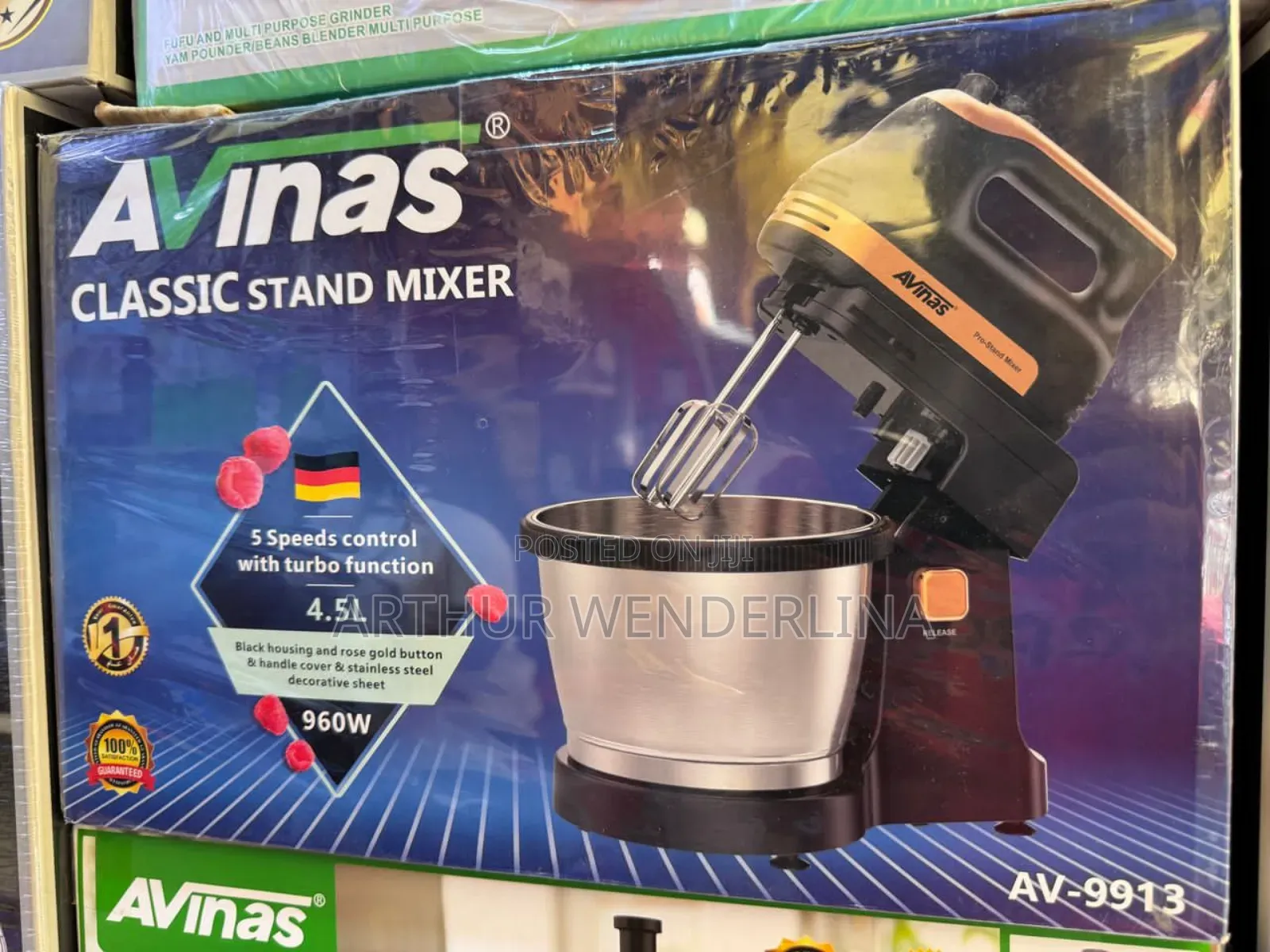 Avinas Classic Stand Mixer 4 5liters