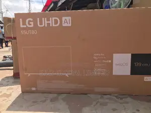 Lg 55" Alpha 5 Ai Processor Smart Tv 55ut80