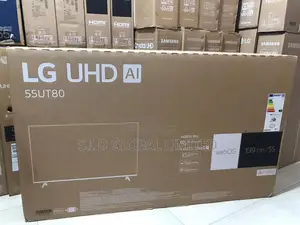 Lg 55" Alpha 5 Ai Processor Smart Tv 55ut80