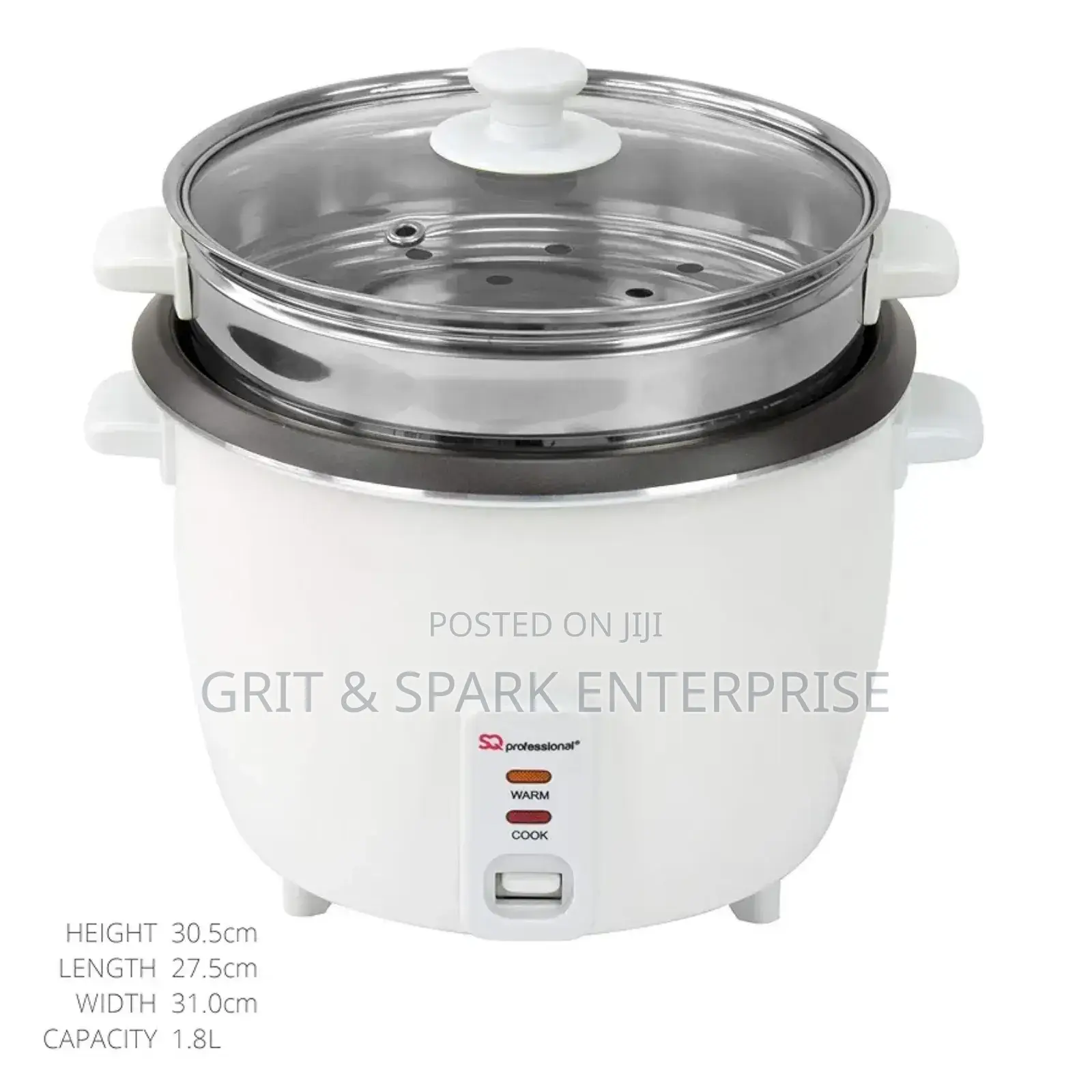 1.8l Sq Professional Electric Rice Cooker Steamer From Uk