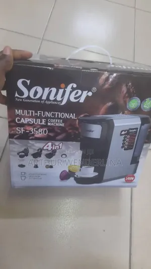 Sonifer 4-in-1 Capsule Coffee Maker.1450watt