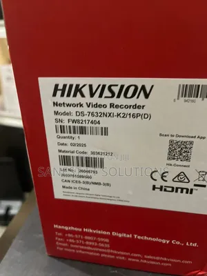32 Channel Hikvission NVR With Poe