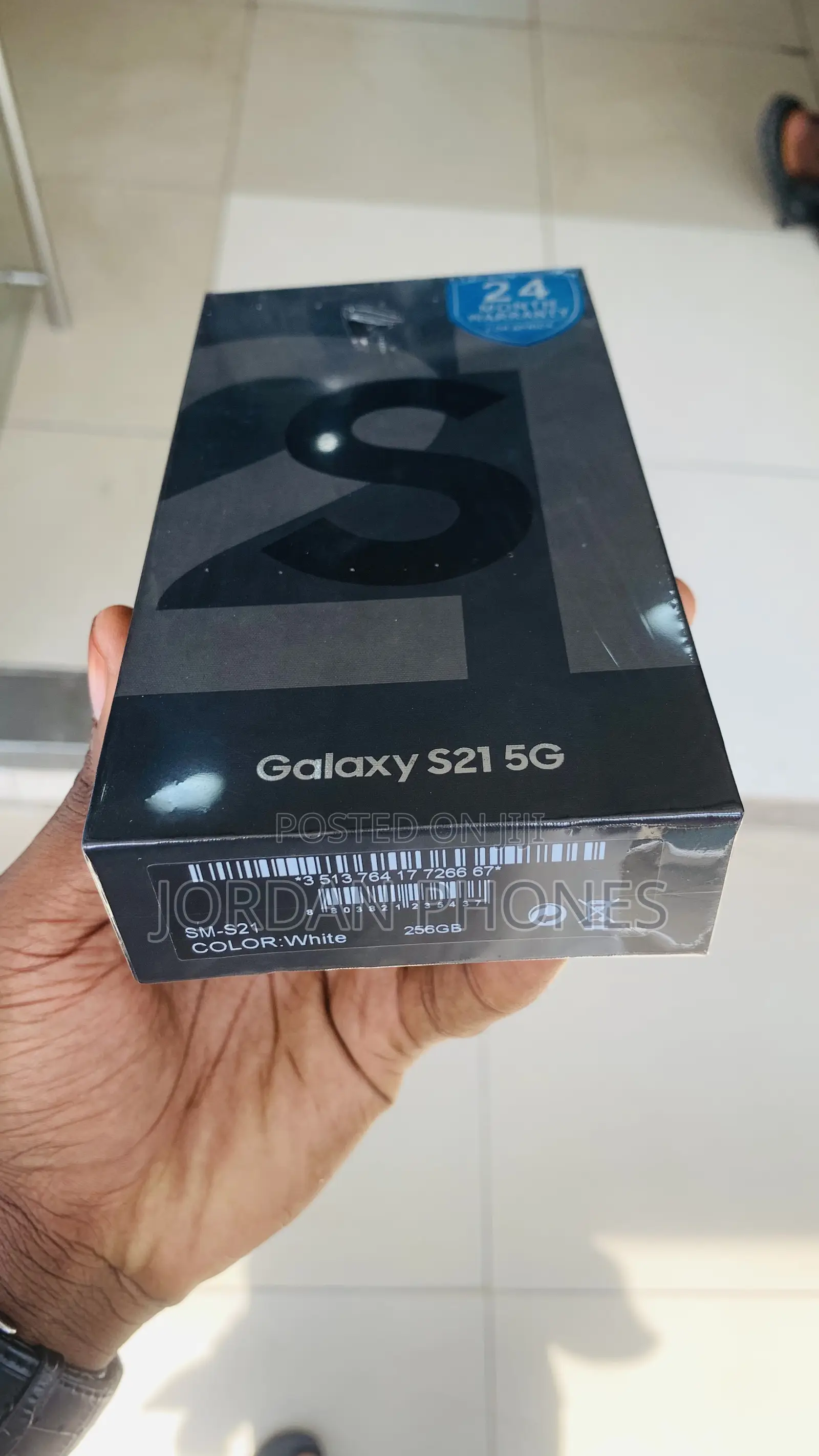 New Samsung Galaxy S21 5G 256 GB White