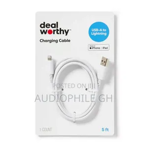Dealworthy 5" Inch Lightning to Usb-a Charging Cable