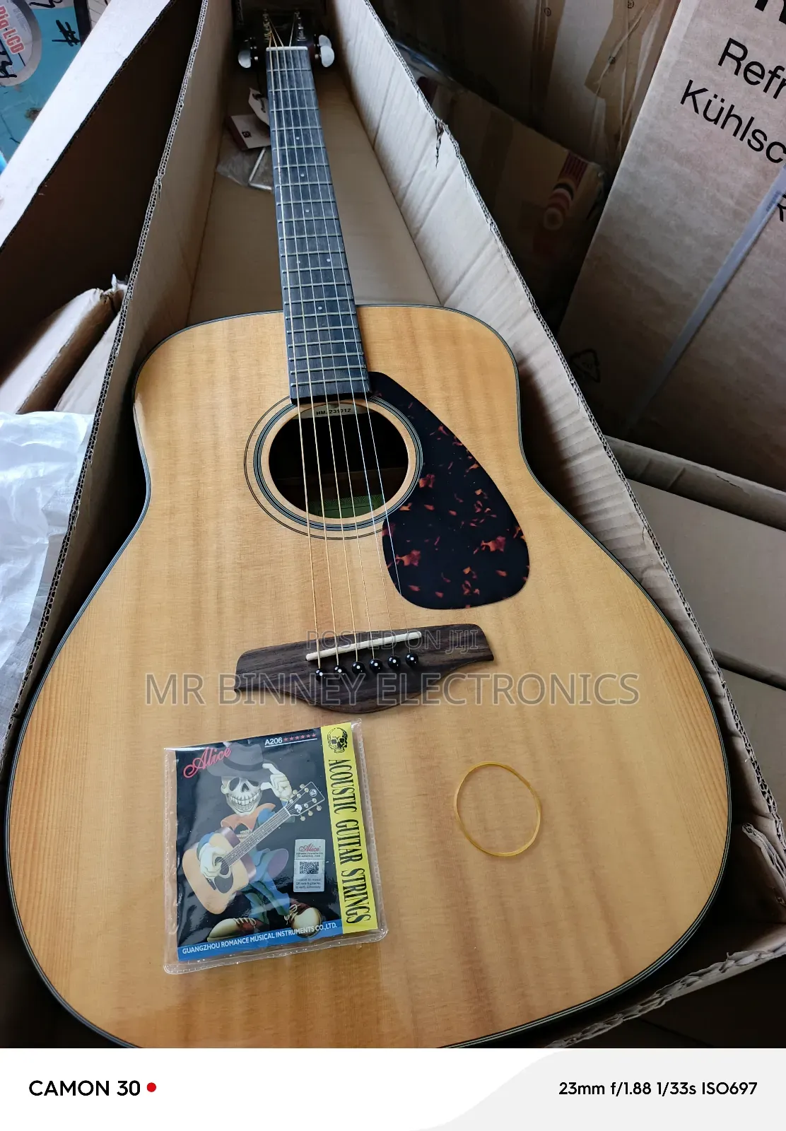 Original Acoustic Yamaha Guitar
